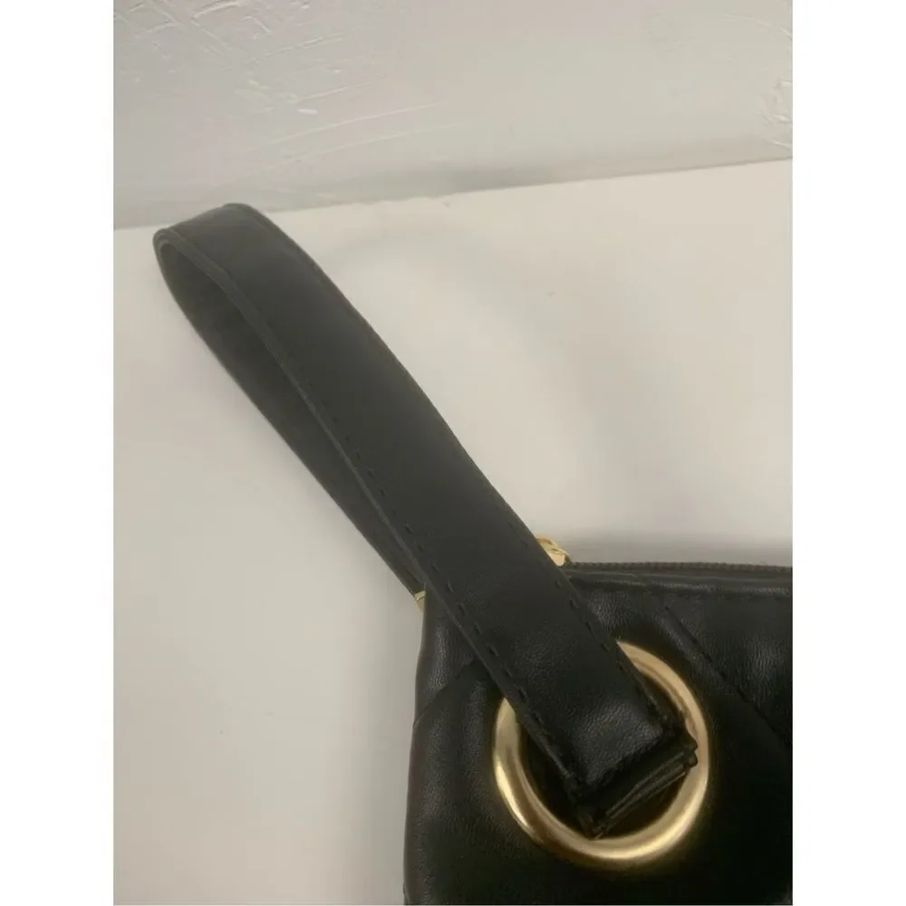 Quilted Vegan Leather wristlet